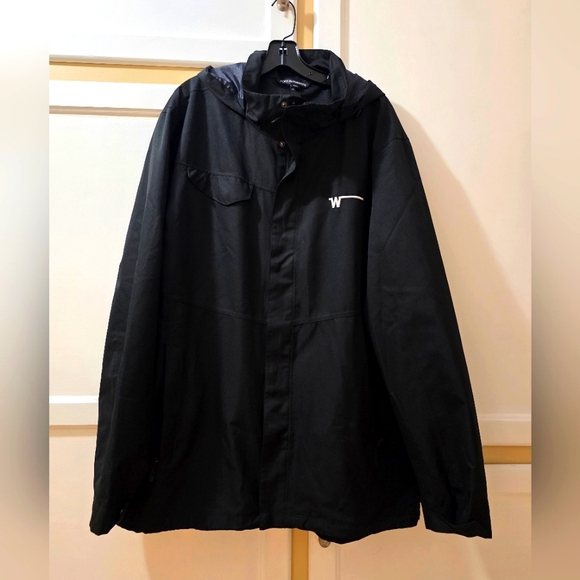 Port Authority Other - Port Authority Black Windbreaker Lined Jacket